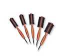 wooden handle round brush