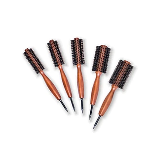 Wooden round brush