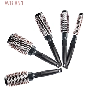 Wooden round brush