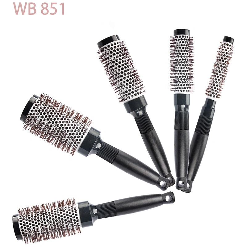 Wooden round brush