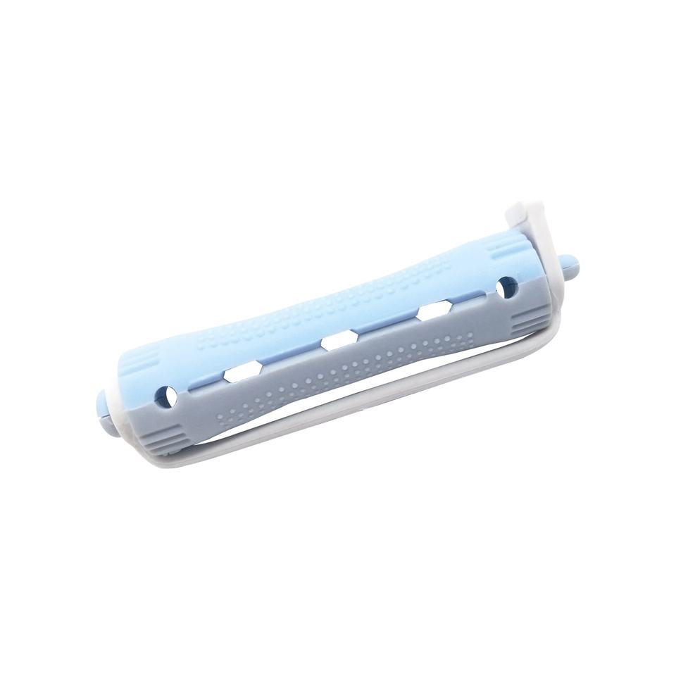 Tianba PC 94522 13 x 70 mm short bi-colour cold wave perm rod with holding band