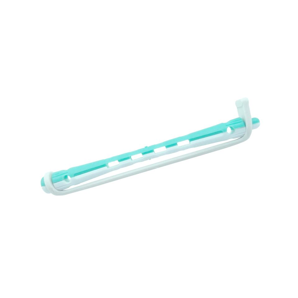 Tianba PC 94722 6 x 91 mm long bi-colour cold wave perm rod with holding band
