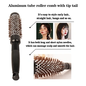 Wooden round brush