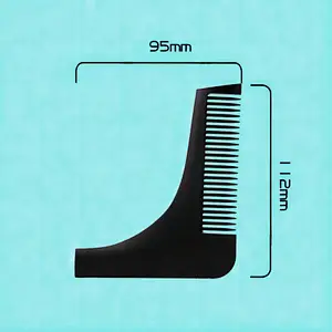 Hot Selling Wholesale Men Care Styling Beard Shaping Comb for man Beard Comb