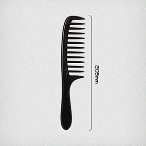 Custom Logo abs comb Salon Hairdressing Antistatic