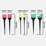 plastic hair dye brush