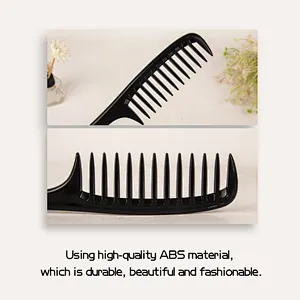 Custom Logo abs comb Salon Hairdressing Antistatic