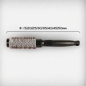 Wooden round brush