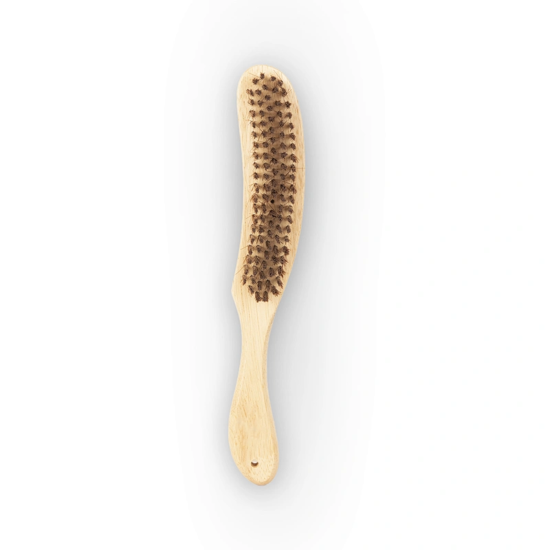 S-shaped hair cleaning brush