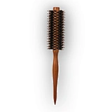 hair brush round wooden