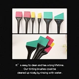 plastic hair dye brush