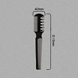 razor comb hair