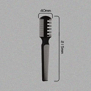美发工具削发梳头两用美发梳削发刀发廊理发打薄梳子