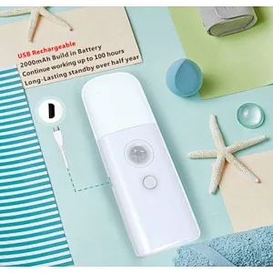 Portable USB rechargeable motion sensor LED night light