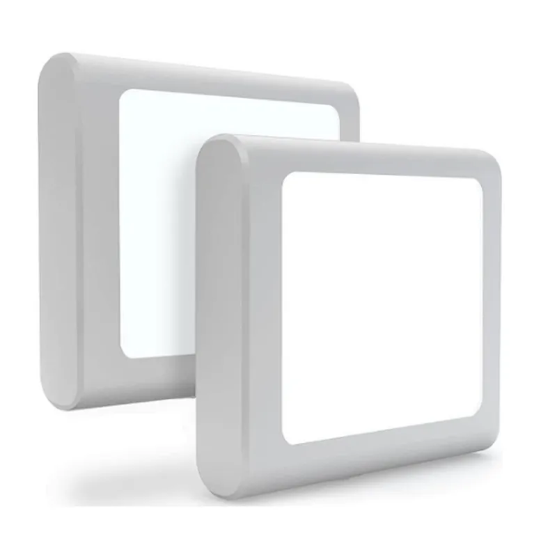 Wall plate motion sensor light switch plug in LED smart night light