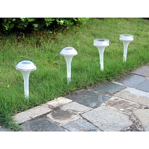 Waterproof IP44 mushroom RGB color changing solar light