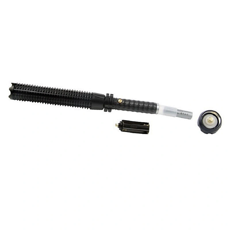 Zoomable self defense tactical flashlight