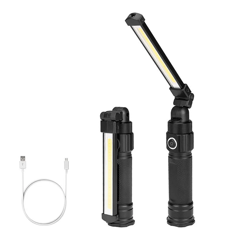 5 Modes handheld folding led work light with magnetic base