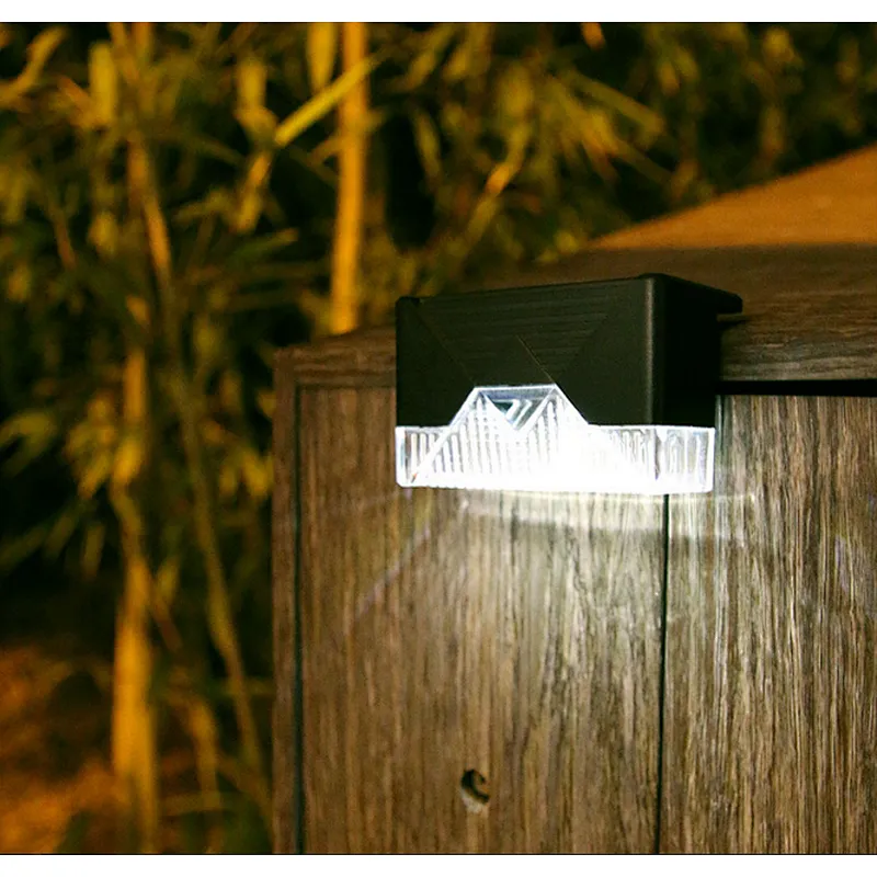 Fence waterproof IP65 external wall garden solar LED street light