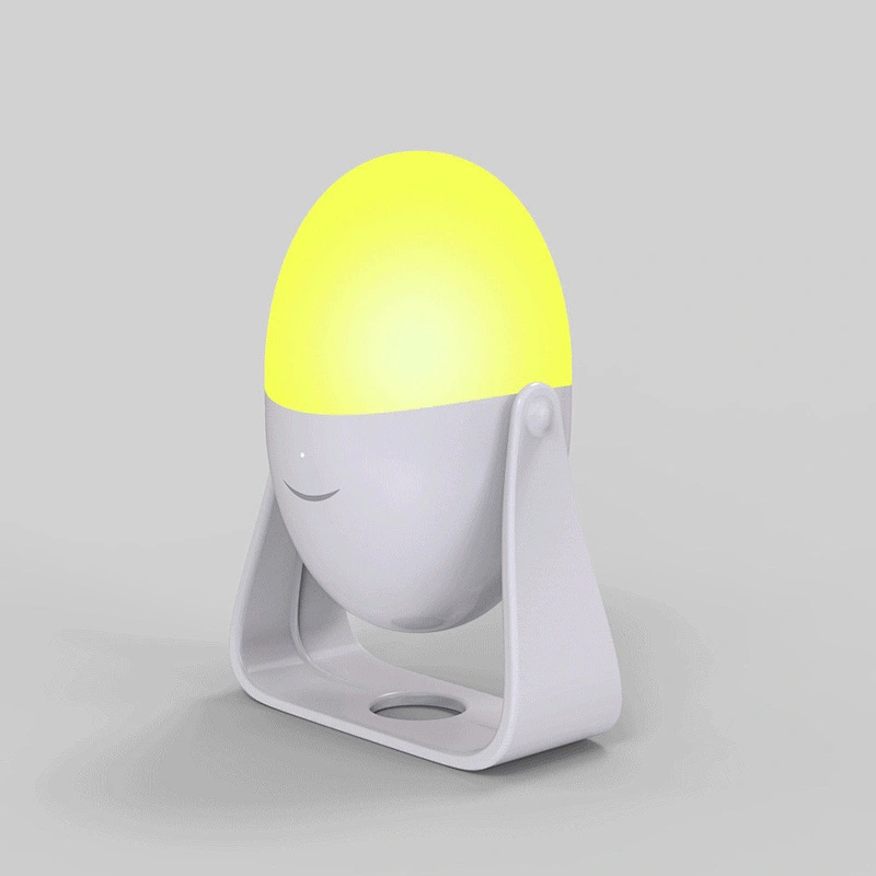 Smart touch color-changing rechargeable night light