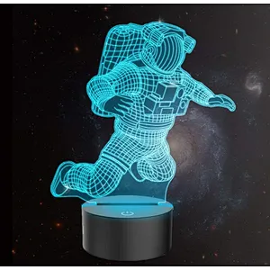 3D Astronaut illusion night light