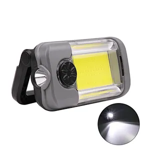 Portable rechargeable magnetic cob work light