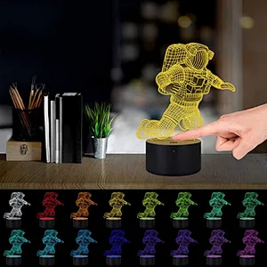 3D Astronaut illusion night light