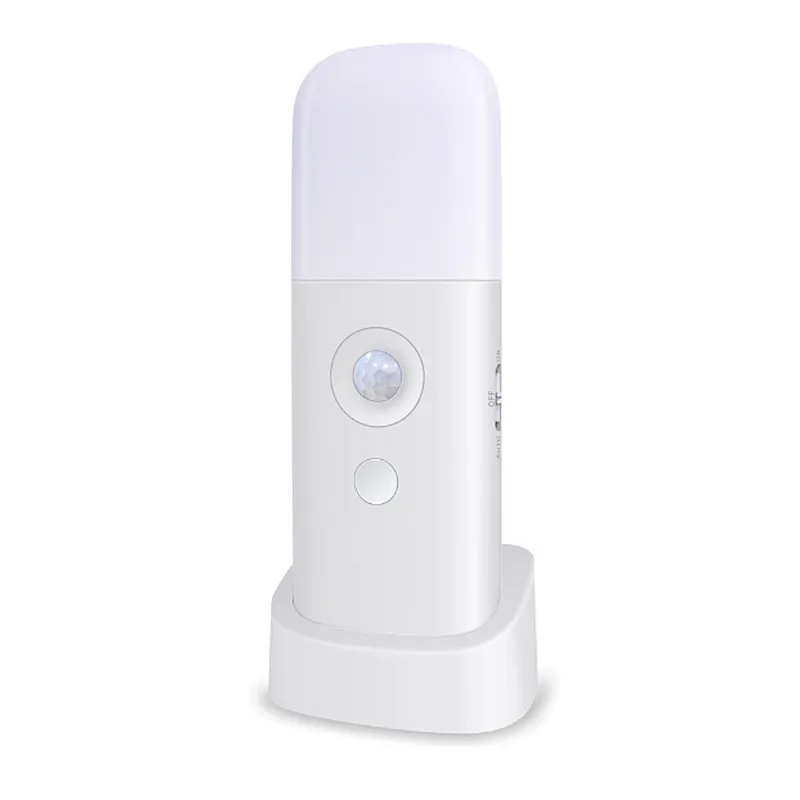 Portable USB rechargeable motion sensor LED night light