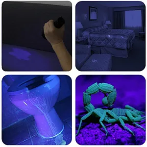51 LED uv flashlight