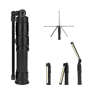 5 Modes handheld folding led work light with magnetic base