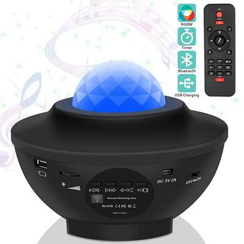 Star projector LED ocean night light