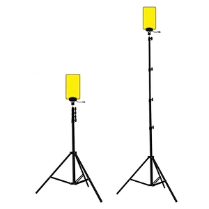 Retractable standing led tripod flood work light