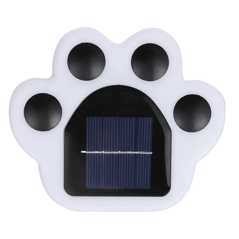 Decorative outdoor waterproof IP65 4 LED plug ground solar lights