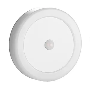 Motion sensor room USB rechargeable wood grain wardrobe night light