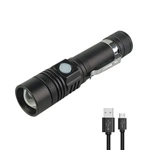 Zoomable pocket flashlight