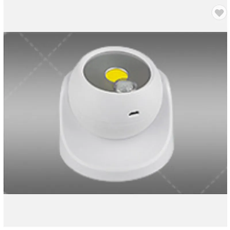 USB rechargeable motion sensorCOB night battery LED lights