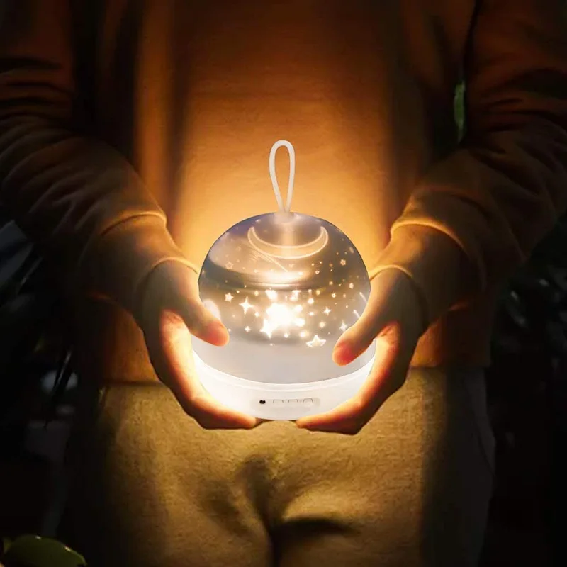 Star projector night light