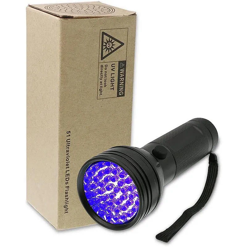 51 LED uv flashlight