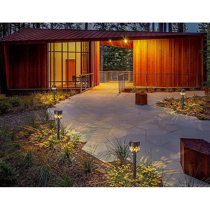 Decorative outdoor light LED street RGB landscape plug waterproof IP65 solar garden lights