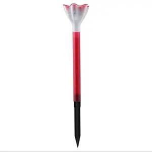 New design creative waterproof IP65 power LED light small flower outdoor solar lights