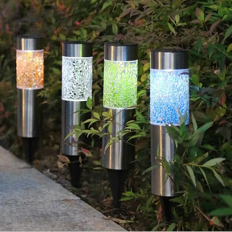 Wholesale high quality bollard garden pathway LED outdoor lawn waterproof IP65 solar pole light