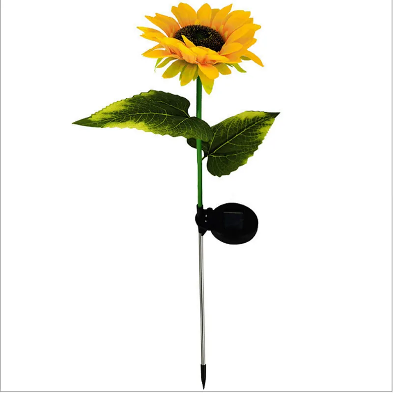 Sunflower outdoor waterproof IP65 LED garden decorative solar light