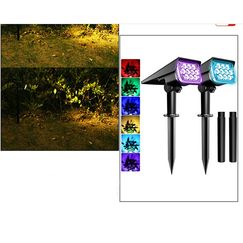 Waterproof IP65 spotlight 20 LED strret lights lawn lamp ip65 street outdoor garden solar light