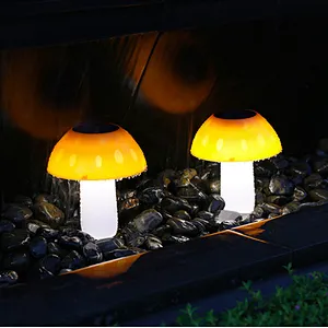 Home light landscape mushroom waterproof IP65 lawn LED garden solar plug ground lights