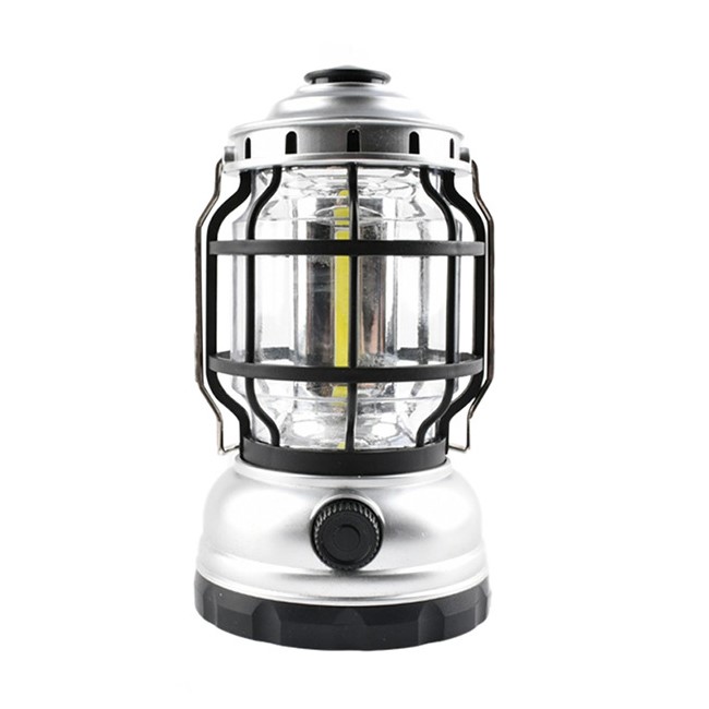 3*AA Vintage stepless dimming camping lantern