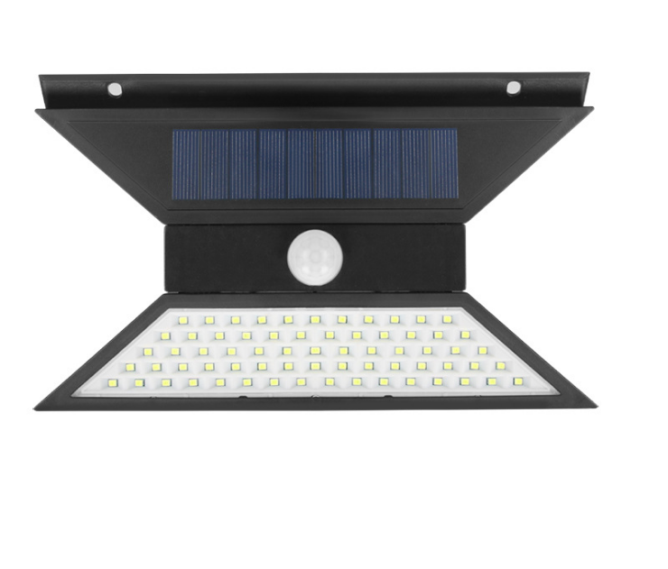 Premium retractable motion sensor adjustable angle 67 LED waterproof IP65 solar wall light
