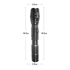 High quality tactical handheld 1000 lumens torch rechargeable powerful flashlight