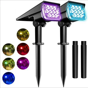 Waterproof IP65 spotlight 20 LED strret lights lawn lamp ip65 street outdoor garden solar light