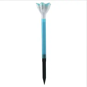 New design creative waterproof IP65 power LED light small flower outdoor solar lights