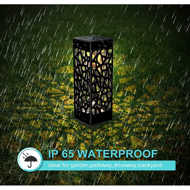 Modern light garden decorative solar powered charging ground lights